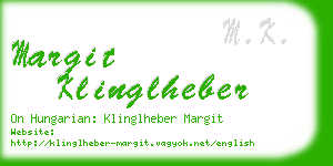 margit klinglheber business card